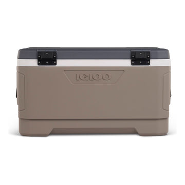 IGLOO-Maxcold Latitude 100 Cooler - Sandstone/Carbonite