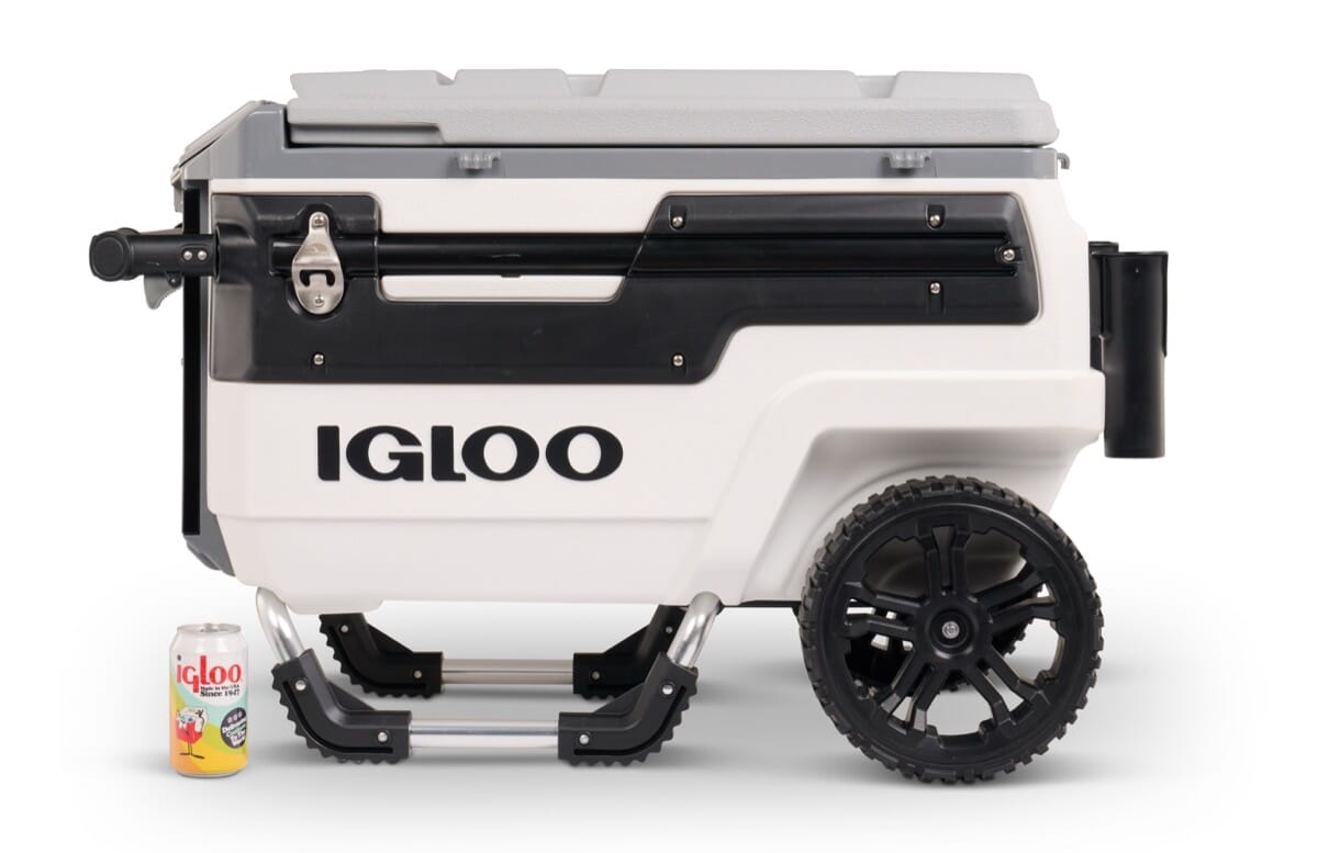 IGLOO-Trailmate® Journey 70 Qt Cooler Box - White / Black