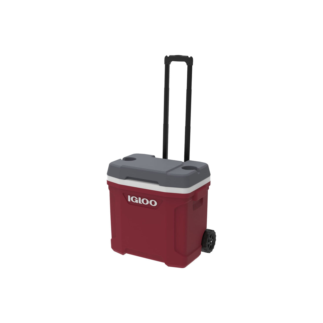 IGLOO-Latitude 30 Roller Cooler - Industrial Red /Meteorite