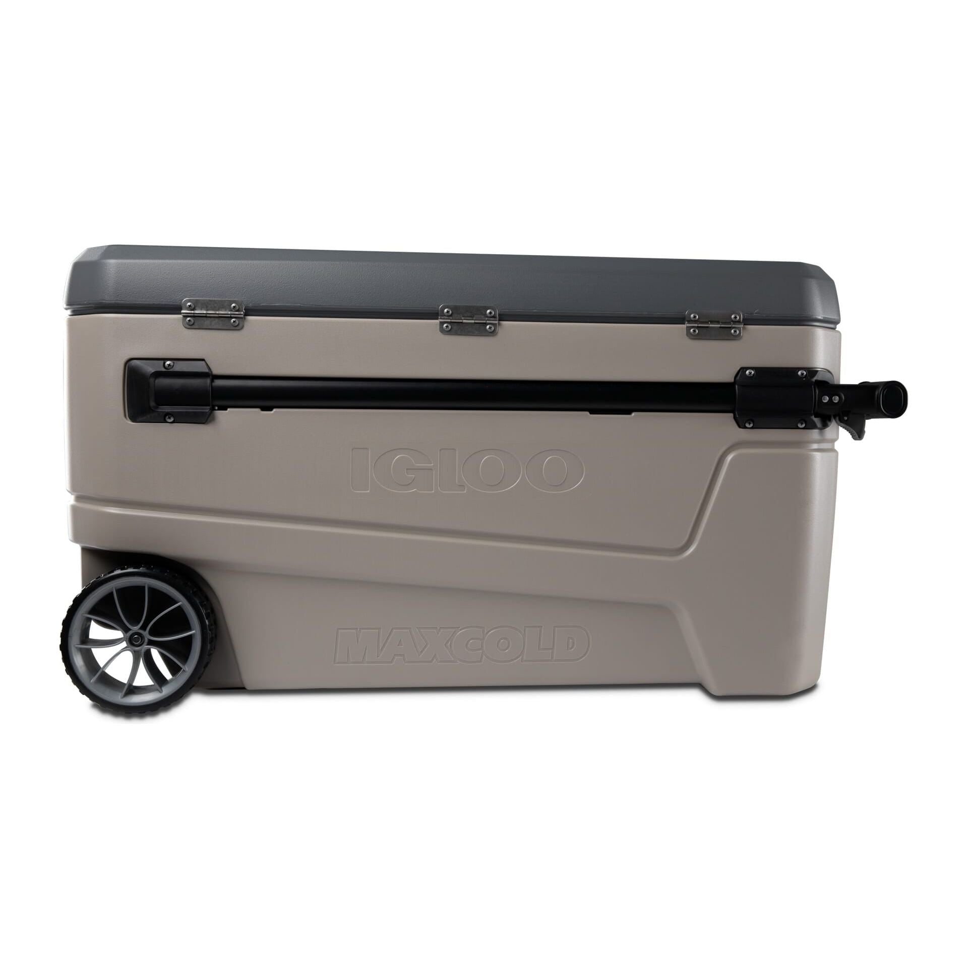 IGLOO-Sportsman Sunset Glide 110 Cooler Box - Sandstone / Carbonite
