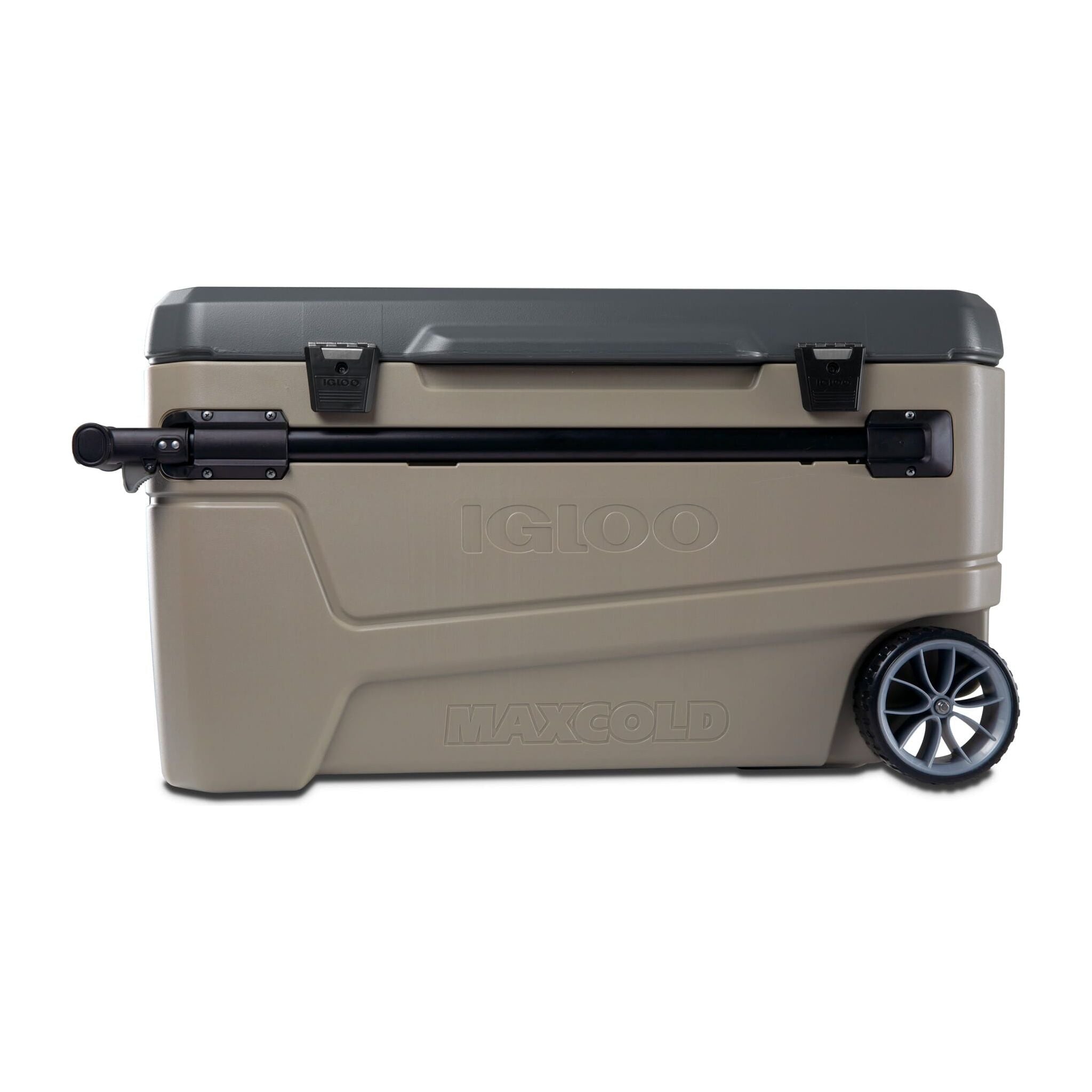 IGLOO-Sportsman Sunset Glide 110 Cooler Box - Sandstone / Carbonite