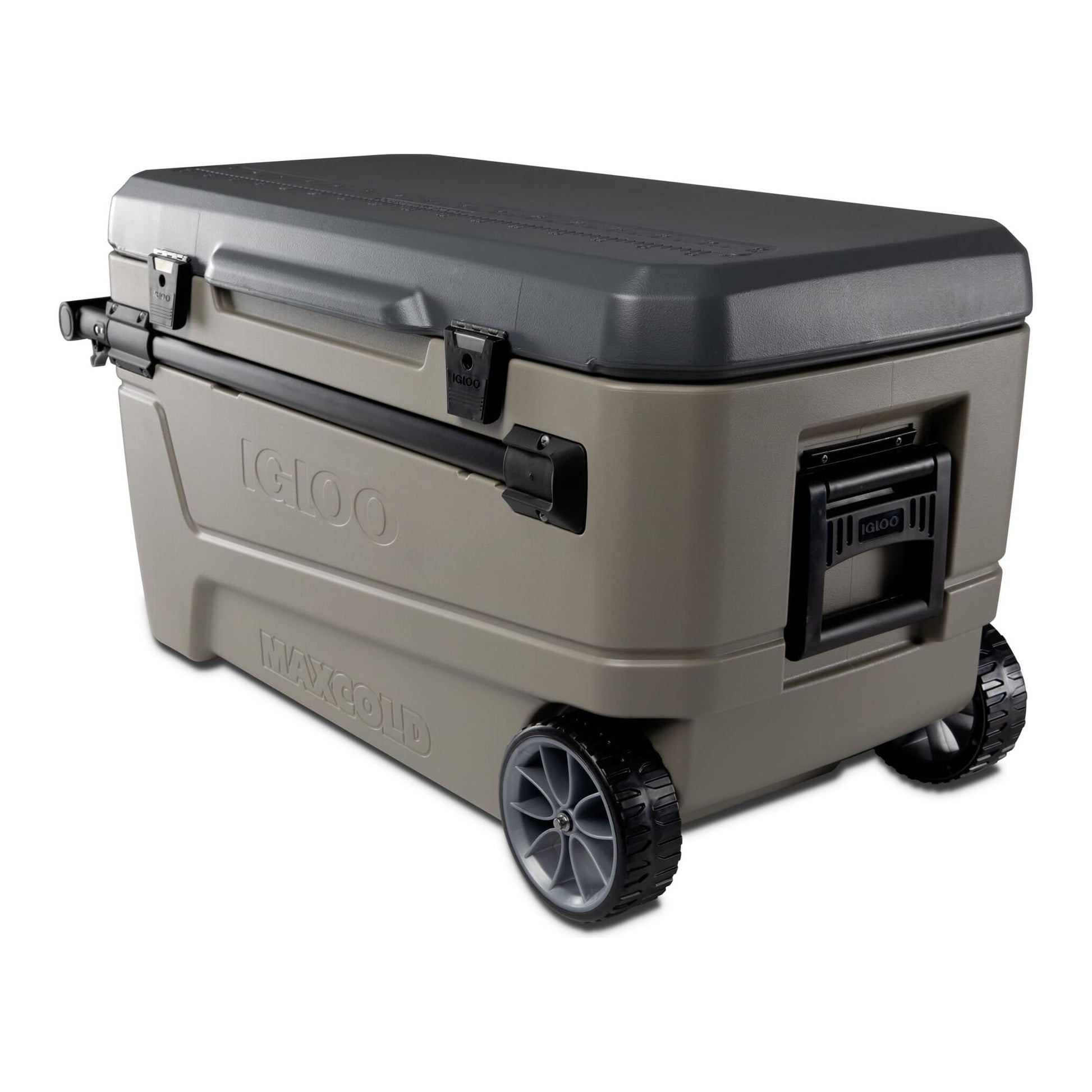 IGLOO-Sportsman Sunset Glide 110 Cooler Box - Sandstone / Carbonite