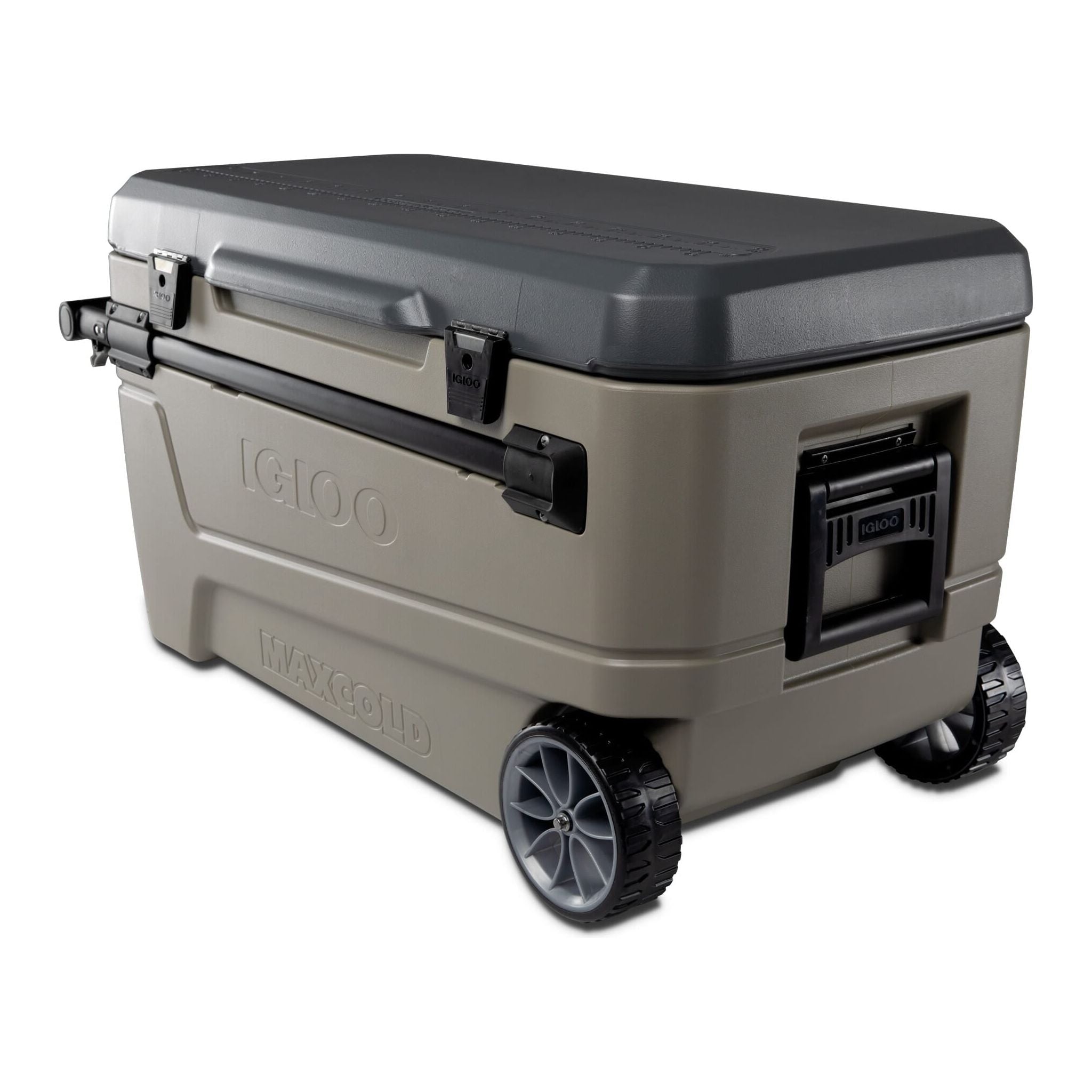 IGLOO-Sportsman Sunset Glide 110 Cooler Box - Sandstone / Carbonite