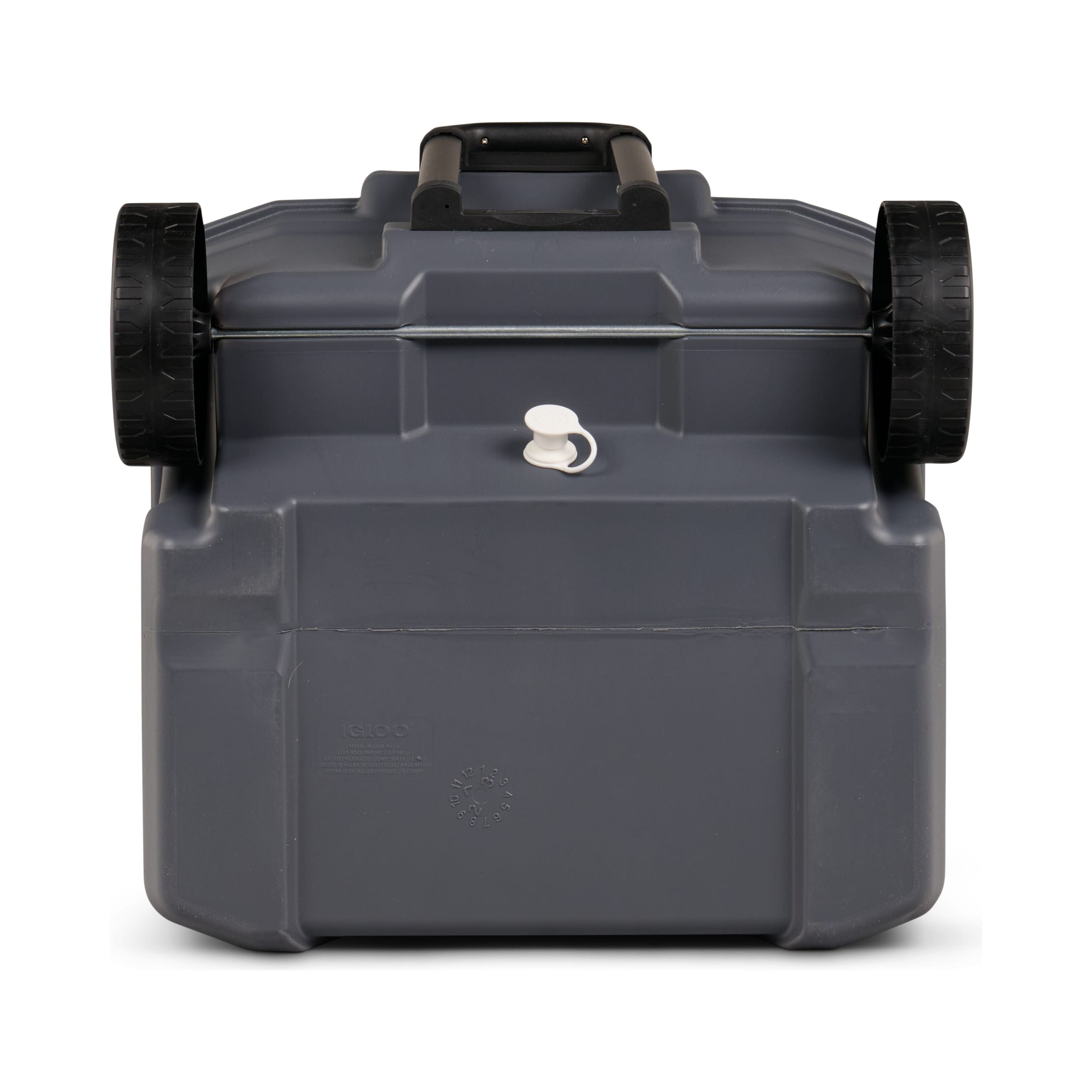IGLOO - Maxcold Latitude 62 Roller Cooler  - Carbonite / 
Aegean Sea