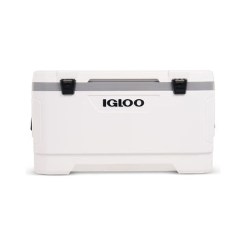 IGLOO-Latitude Marine Ultra 100 Cooler Box - White / Moonscape Gray