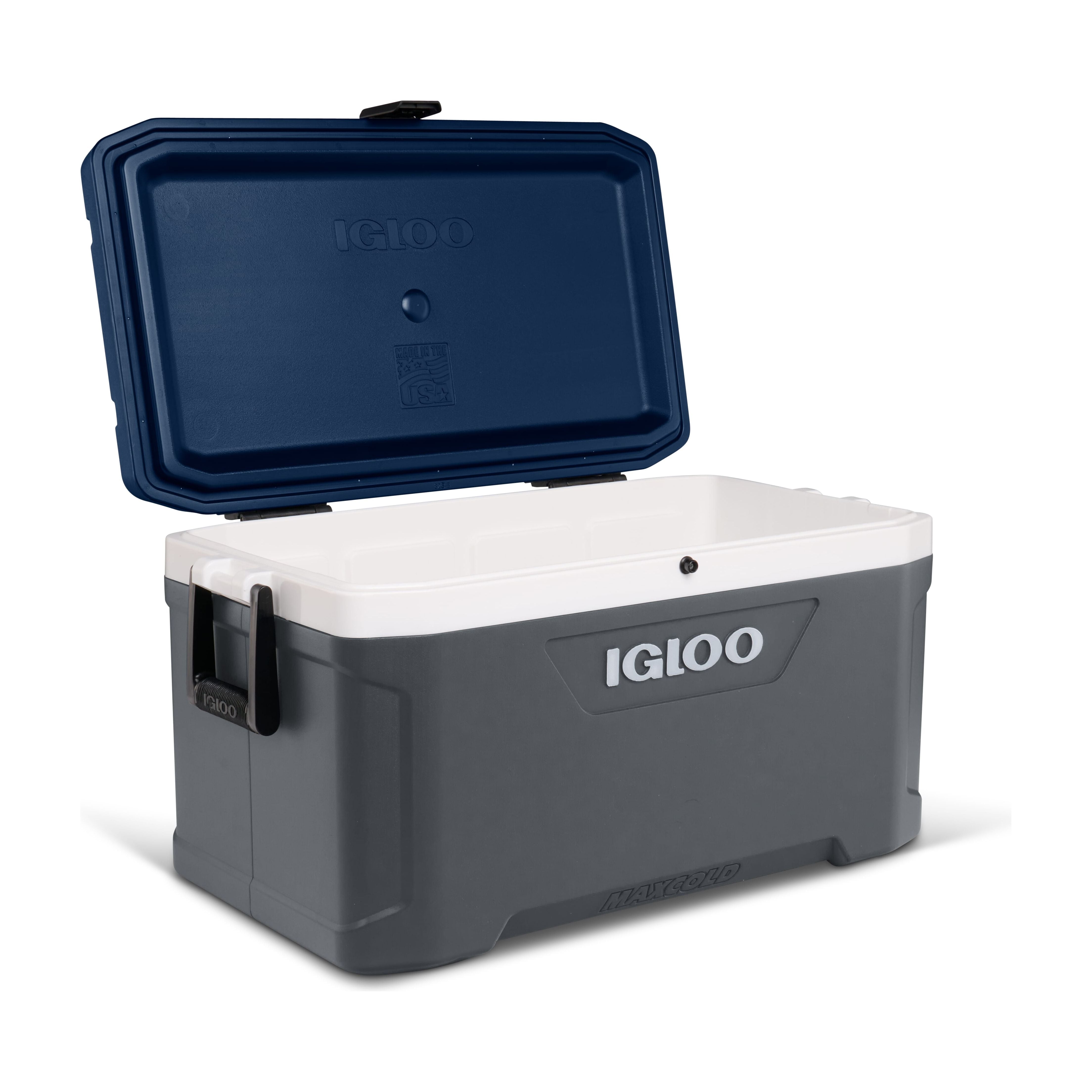 IGLOO - Maxcold Latitude 70 Cooler  - Carbonite / 
Aegean Sea