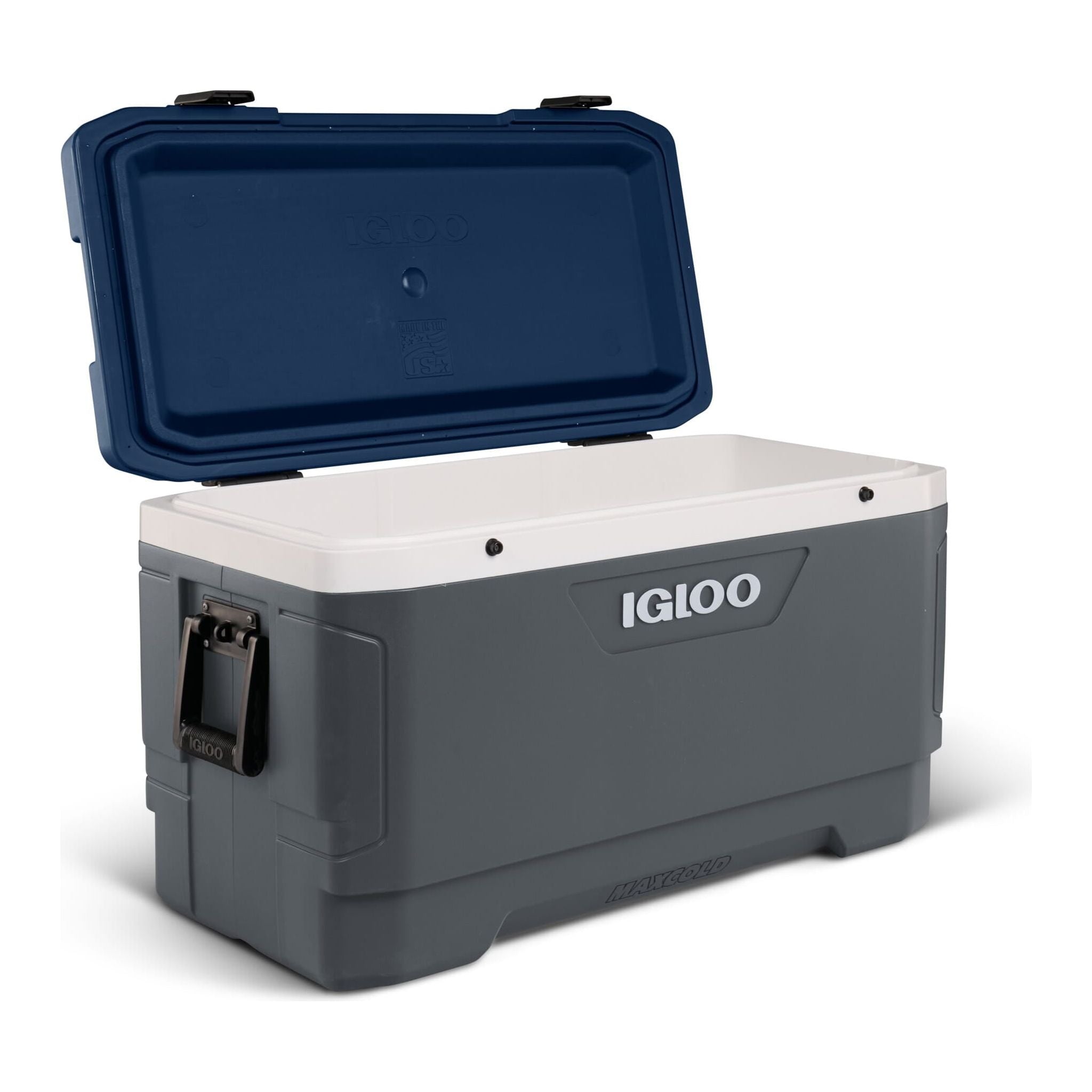 IGLOO - Maxcold Latitude 100 Cooler  - Carbonite / 
Aegean Sea