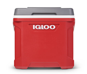 IGLOO-Latitude 30 Cooler Box - Industrial Red /Meteorite