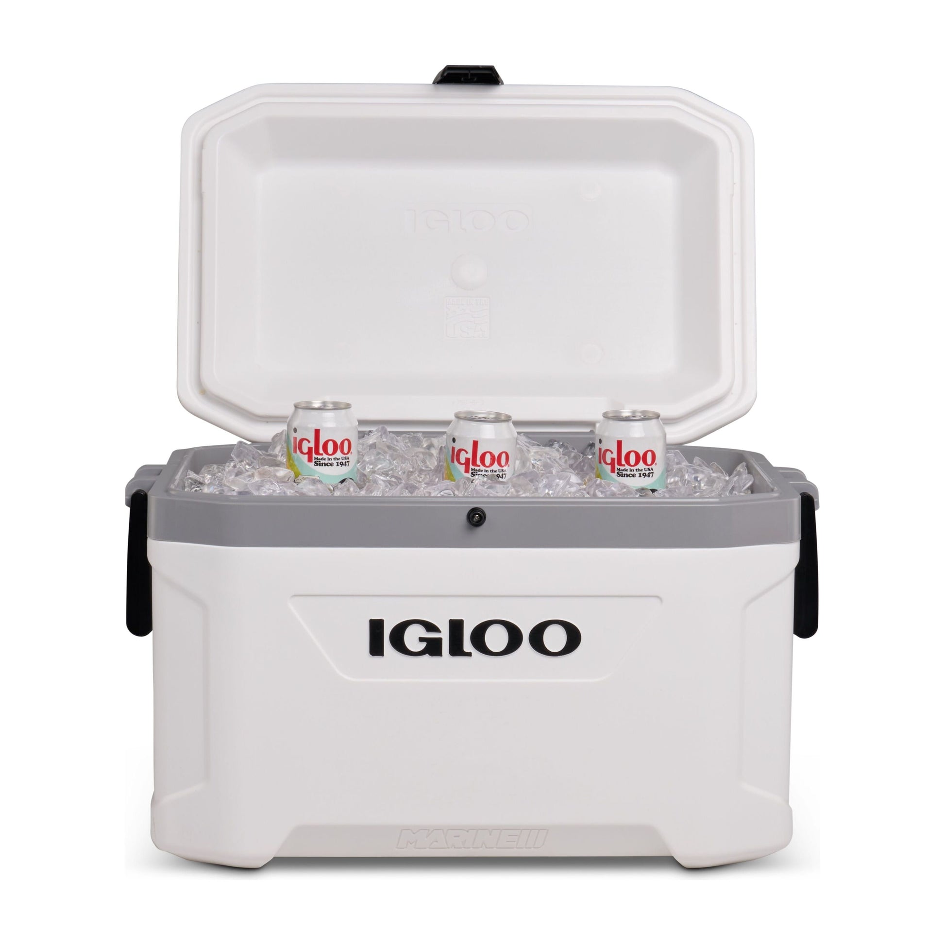 IGLOO-Latitude Marine Ultra 54 Cooler Box - White / Moonscape Gray