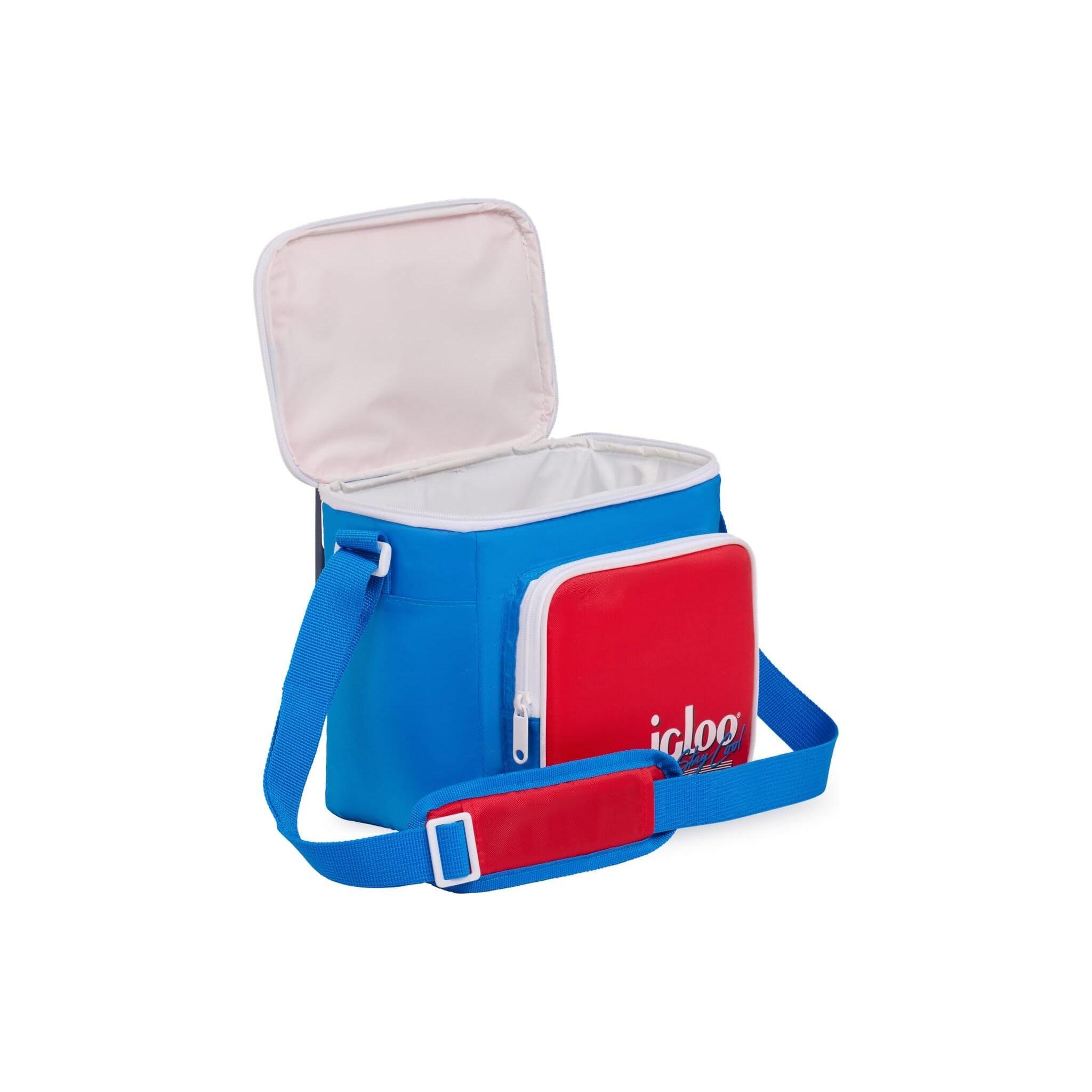 IGLOO - Retro Square Lunch Bag - Red Star 