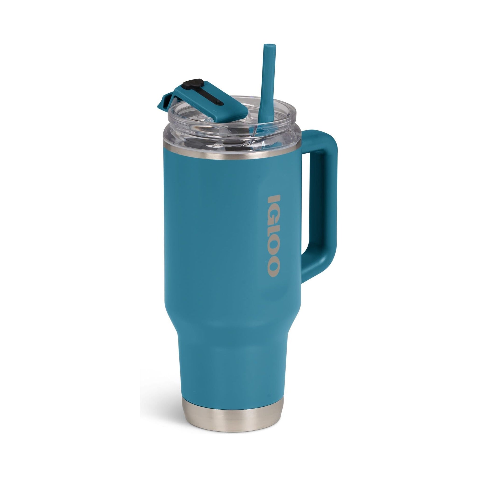 IGLOO - 32 OZ Stainless Steel Travel Mug - Modern Blue 