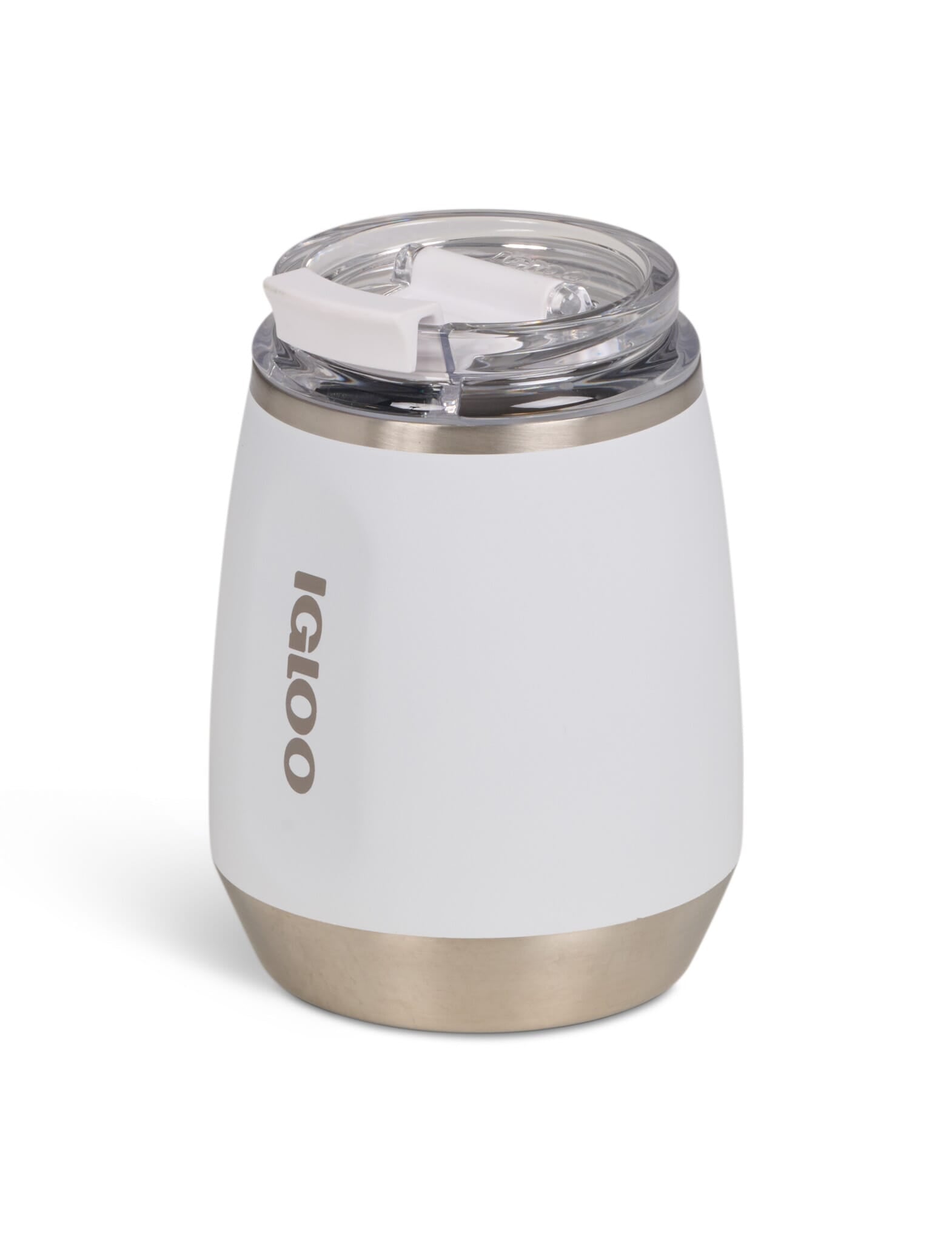 IGLOO - 10 OZ Stainless Steel Wine Tumbler  - White